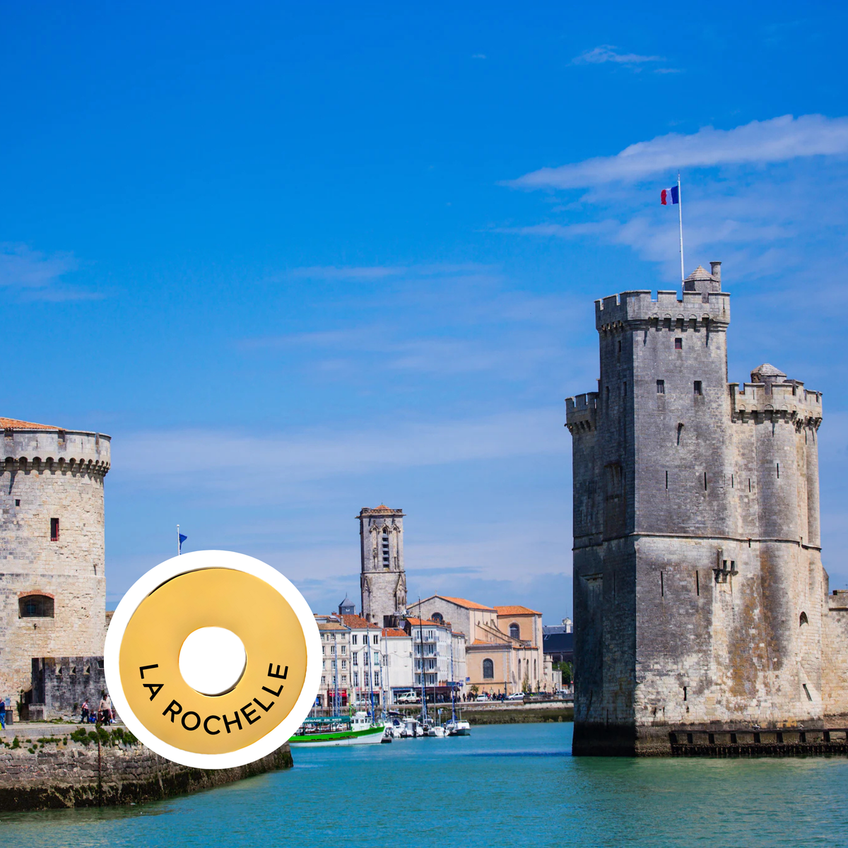 La Rochelle engraved city travel ring