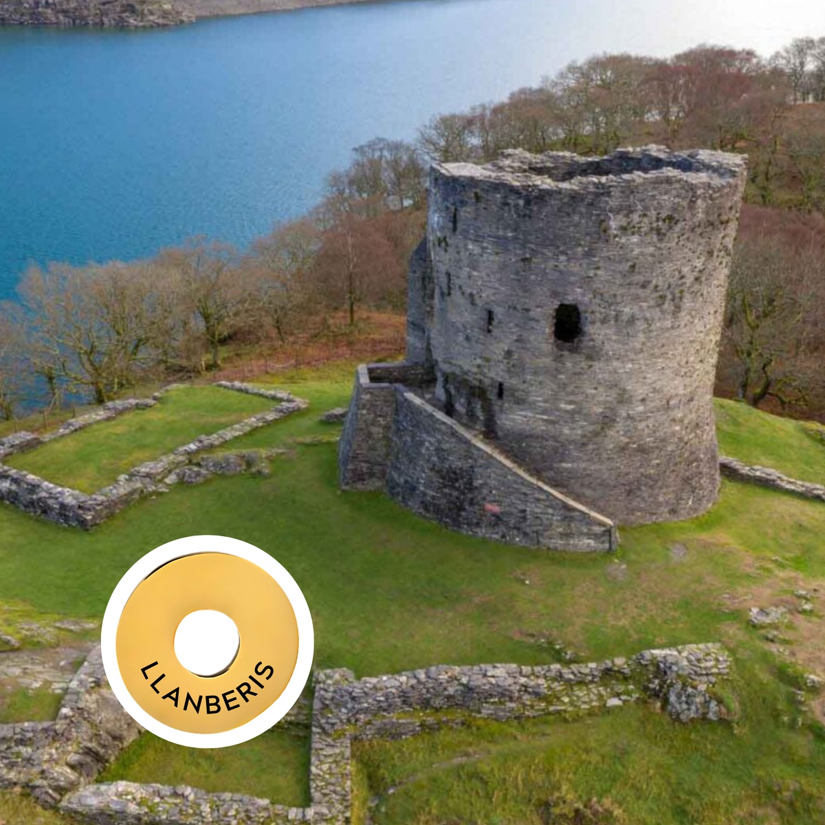 Llanberis engraved city travel ring