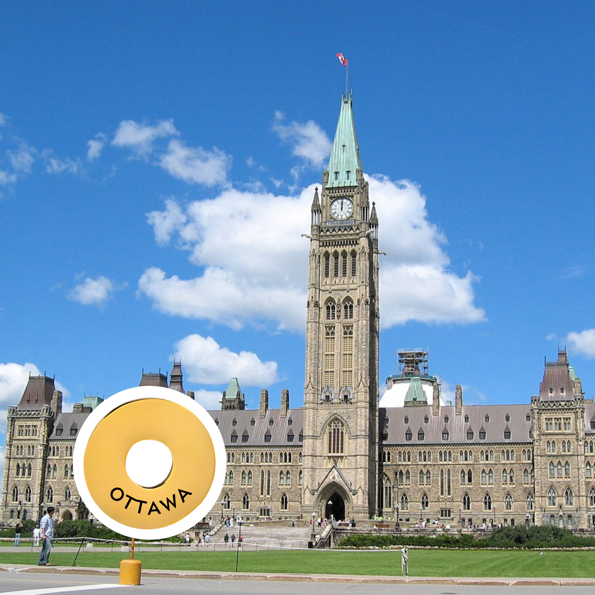 Ottawa engraved city travel ring