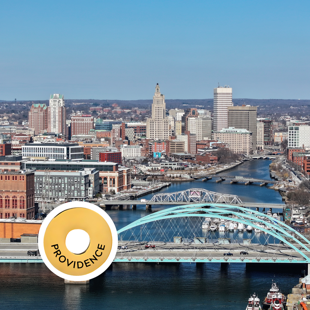 Providence engraved city travel ring