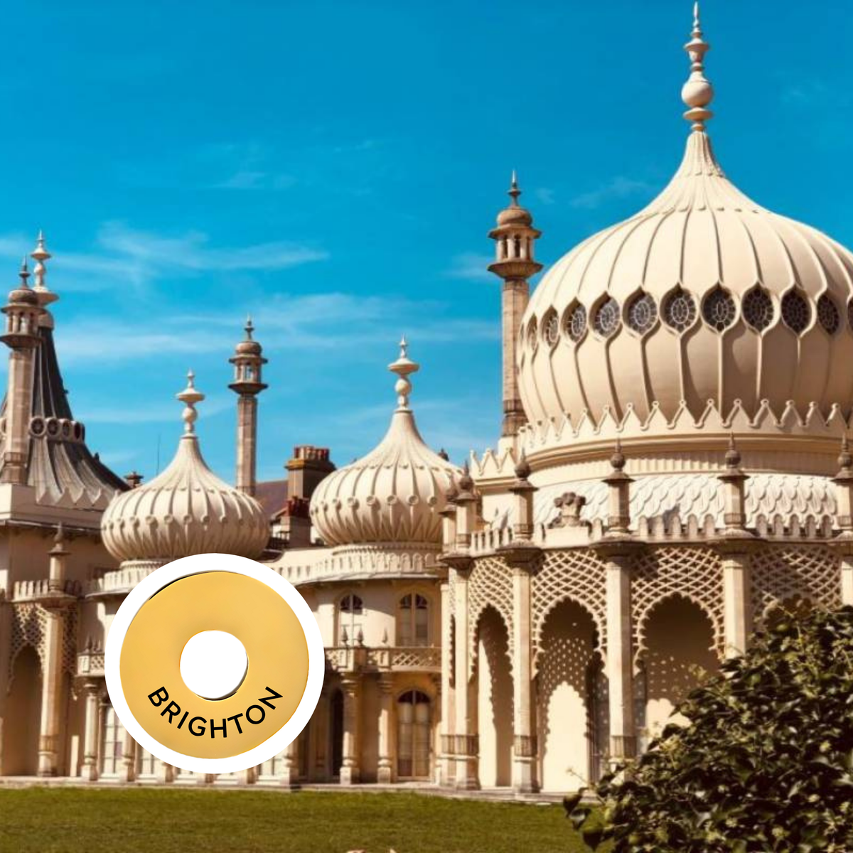 Brighton engraved city travel ring