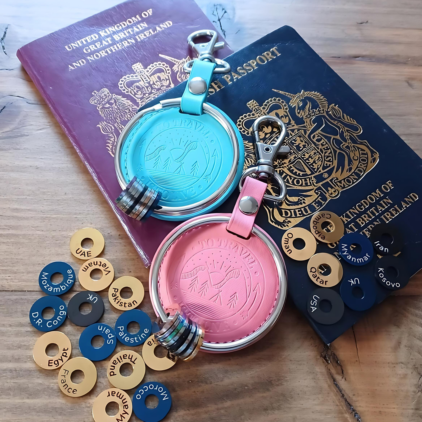 Travel Memory Tokens | Countries, Cities, States, Custom Messages