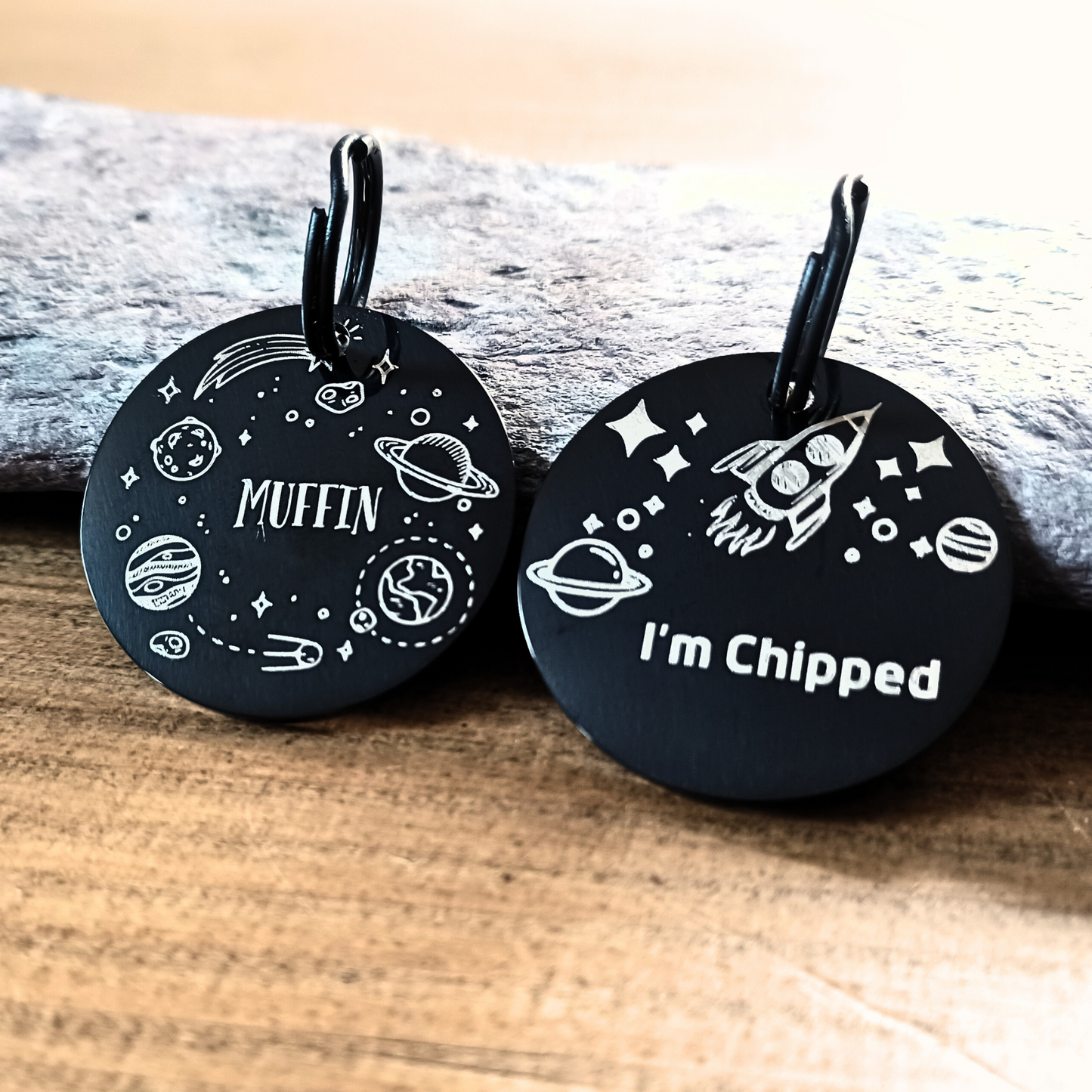 Round Pet ID Tag