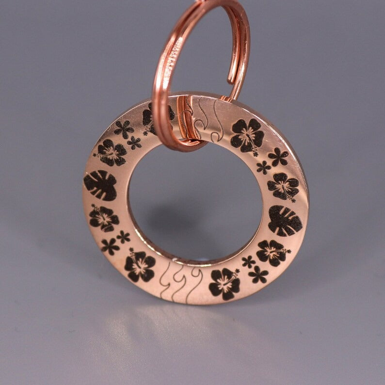 Washer Pet ID Tag