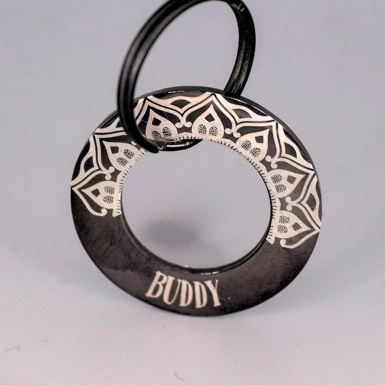 Washer Pet ID Tag