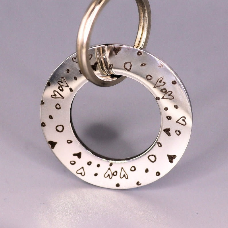 Washer Pet ID Tag
