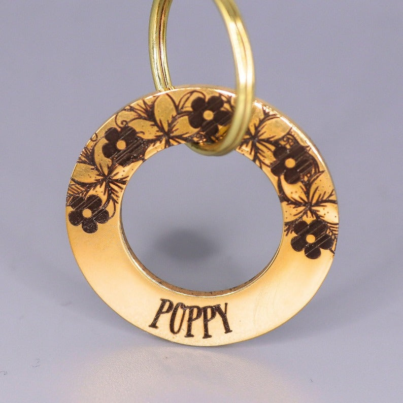 Washer Pet ID Tag