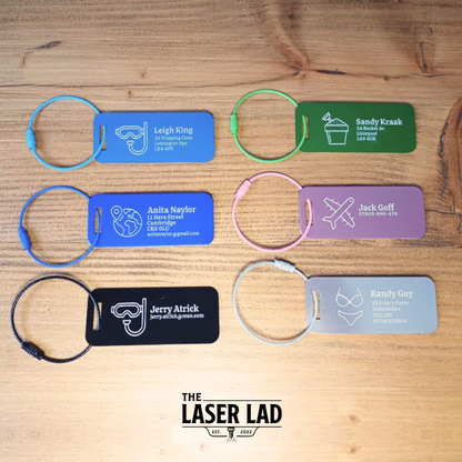 Custom Metal Luggage Tag