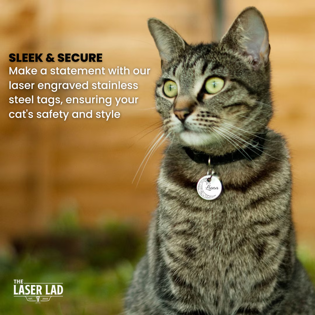 Round Pet ID Tag