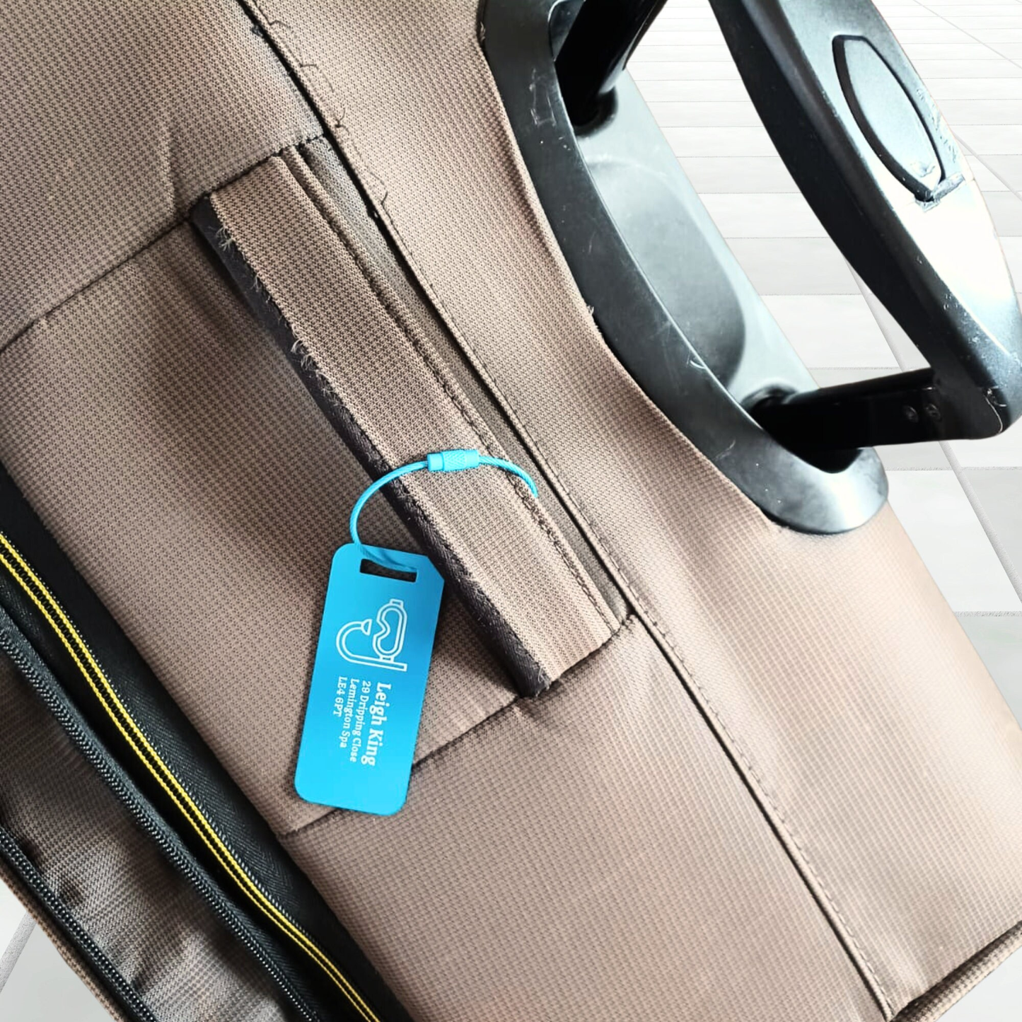 Custom Metal Luggage Tag