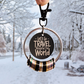 Custom Steel Travel Keyring