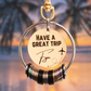Custom Steel Travel Keyring