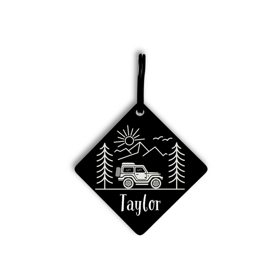 Diamond Pet ID Tag