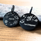 Round Pet ID Tag