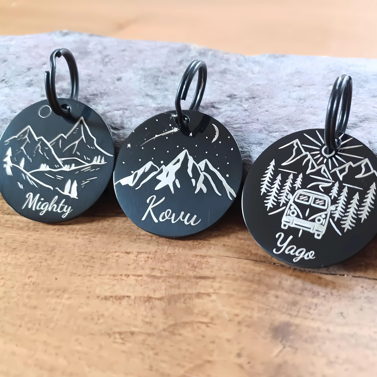 Round Pet ID Tag