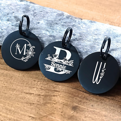 Round Pet ID Tag