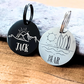 Round Pet ID Tag