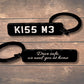 Custom Licence Plate Keychain, Personalised Number Plate Keychain, Custom Car Plate Keyring, Mini Number Plate Key Ring, Name Plate Keychain