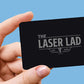 Black Full Metal NFC Business card - Vcard, Tap Card (2 Sided Laser Engraved)