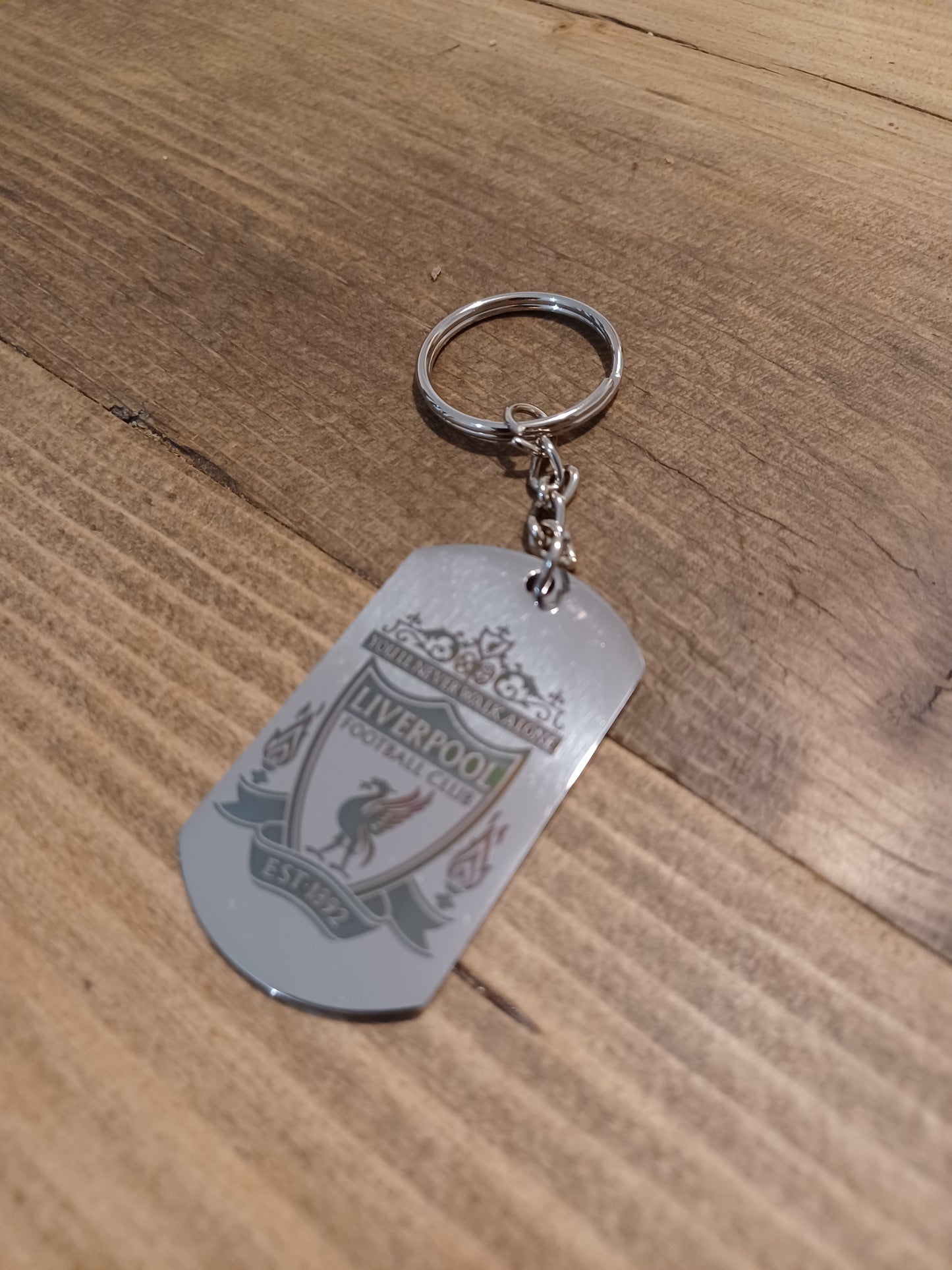 Personalised Football Club Keyring